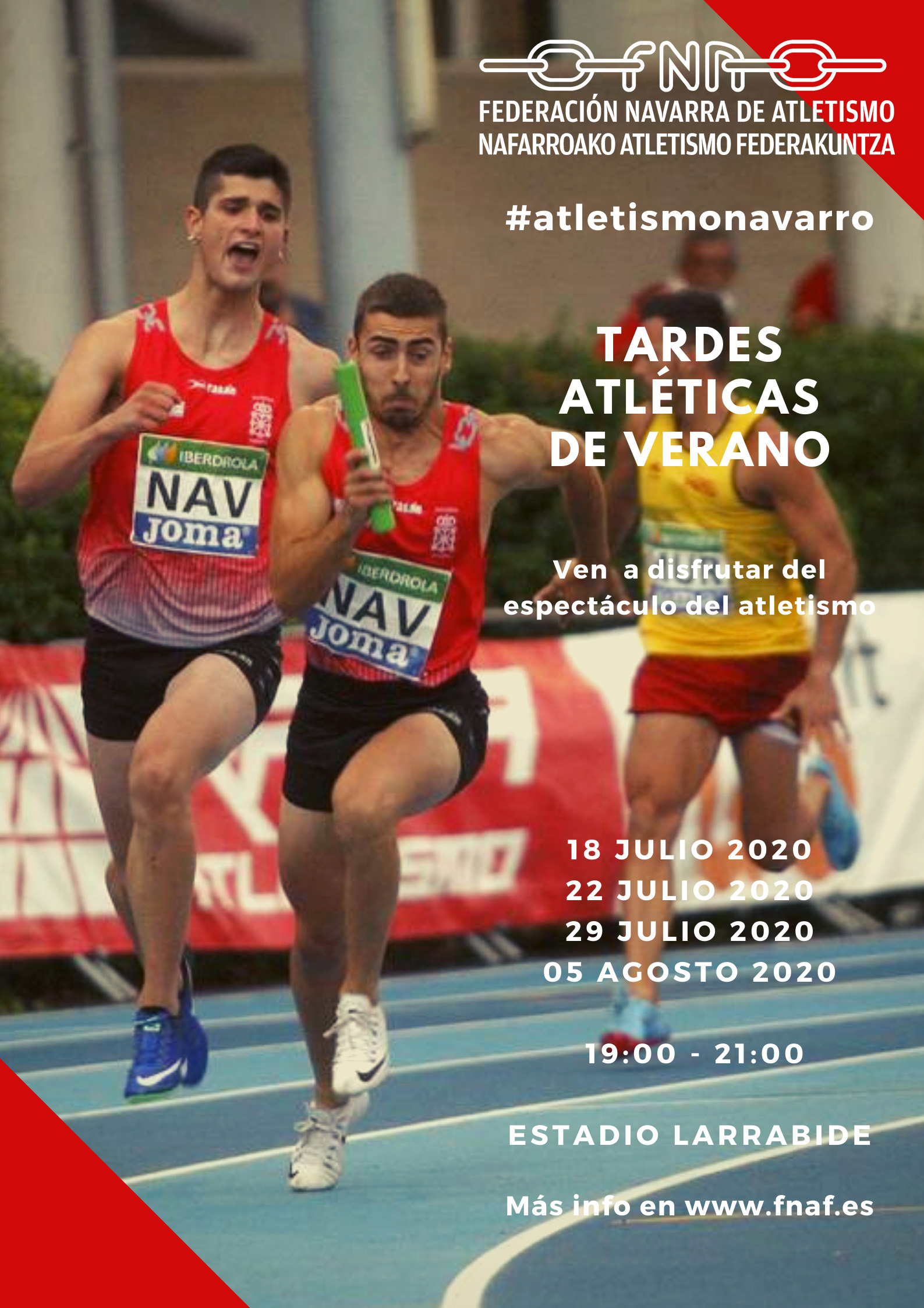 Listado provisional y horario PLP 18 de Julio